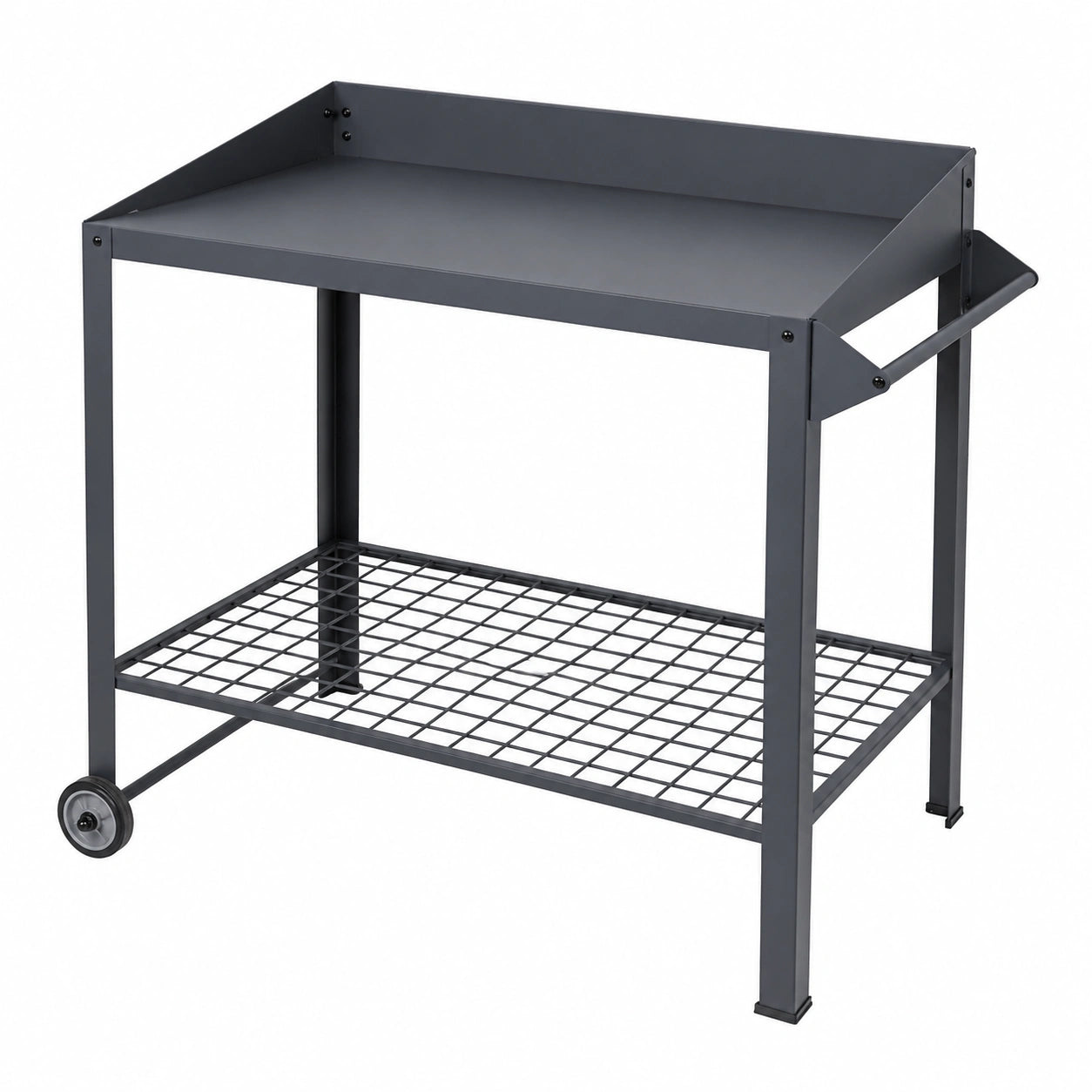 table-de-jardinage-en-metal-avec-etagere-a-roulettes-jcohus3997cc