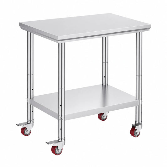table-de-travail-en-acier-inoxydable-pour-cuisine-avec-roues-et-etagere-reglable-lcybft3912ry